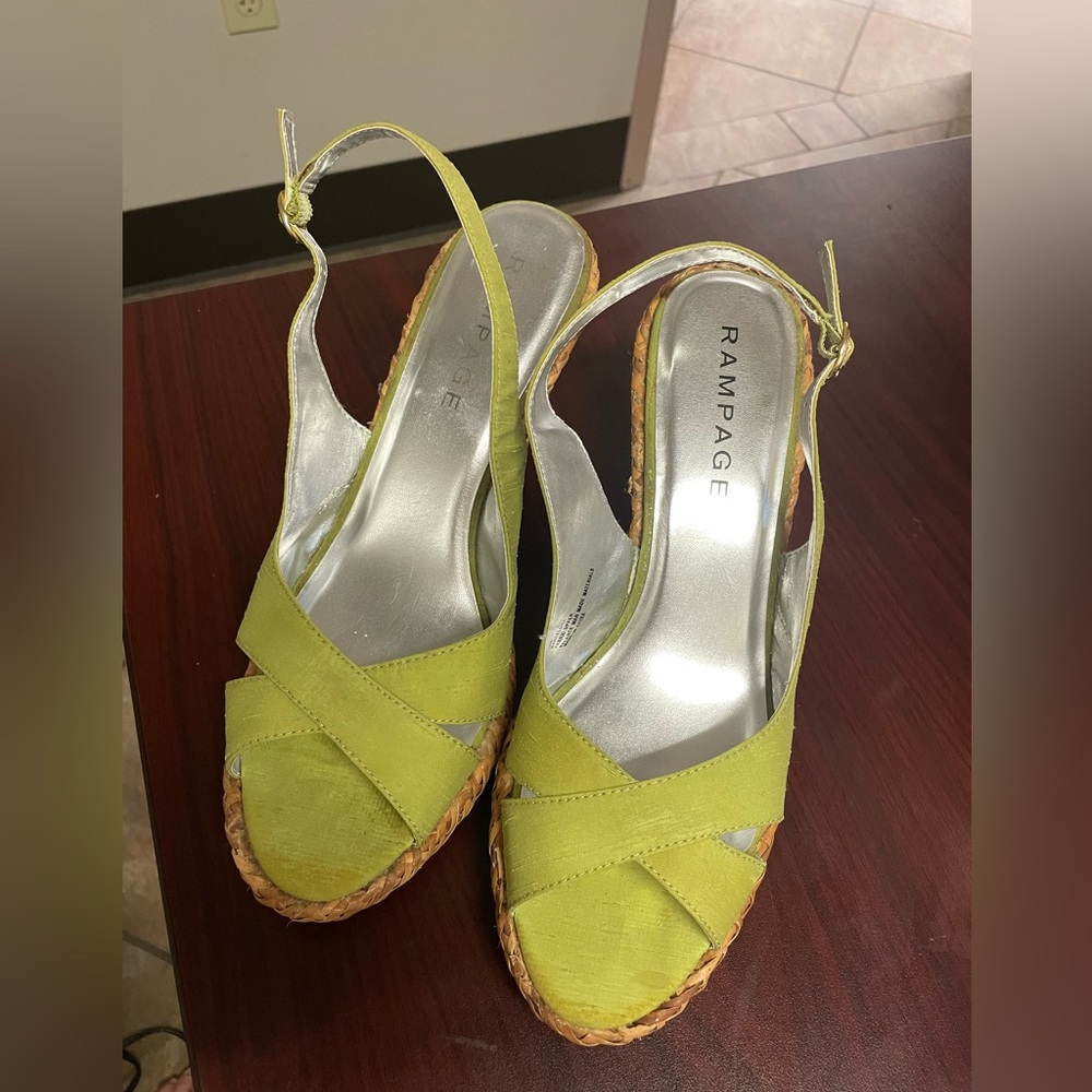 Rampage wedge sandals